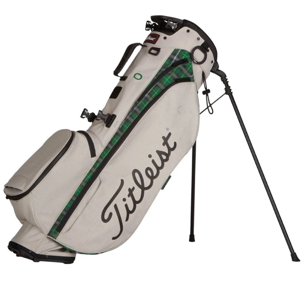 Special Limited Edition Titleist Shamrock Players 4 bag with kickstand !!